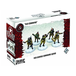DUST TACTICS RED GUARDS COMMAND SQUAD EN