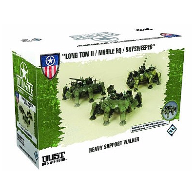 DUST TACTICS: ALLIES HEAVY SUPPORT WALKER (黎明之尘：盟军重型支援步行机甲 英文版)