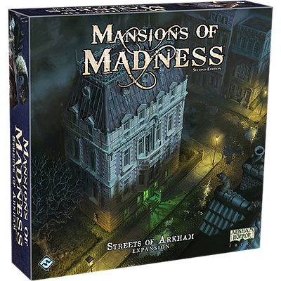 MANSION OF MADNESS: STREETS OF ARKHAM EN (疯狂诡宅：诡镇街道 英文版)