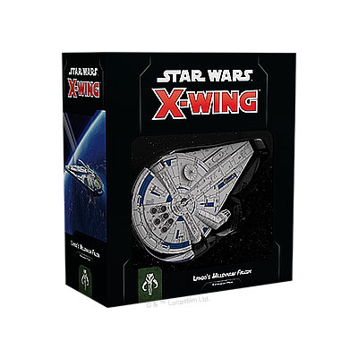 STAR WARS X-WING 2ND EDITION WAVE 1: LANDO'S MILLENNIUM FALCON EN (星球大战 X翼战机 2.0 第1波：兰多的千年隼号 英文版)