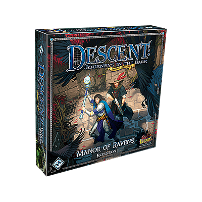 DESCENT 2ND ED: MANOR OF RAVENS EN (深入绝地第二版：渡鸦庄园 英文版)