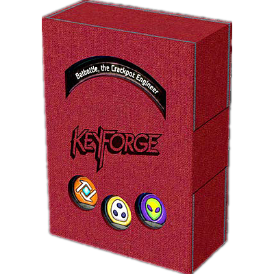 KEYFORGE DECK BOOK RED