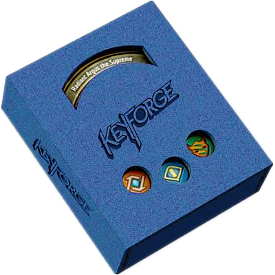 KEYFORGE DECK BOOK BLUE