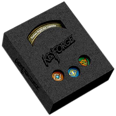 KEYFORGE DECK BOOK BLACK