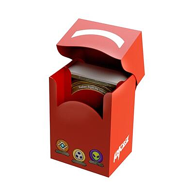 KEYFORGE GEMINI DECK BOX RED (熔钥秘境双层牌盒 红)