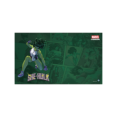 MARVEL CHAMPIONS SHE-HULK GAME MAT