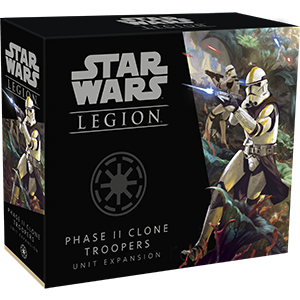 STAR WARS LEGION PHASE II CLONE TROOPERS UNIT EXPANSION EN