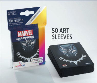 MARVEL ART SLEEVES BLACK PANTHER