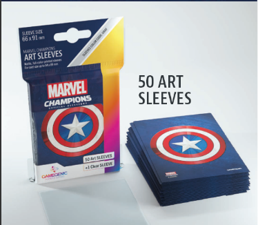 MARVEL ART SLEEVES C-AMERICA SHEET