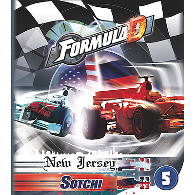 FORMULA D EXP 5:NEW JERSEY EN (D级方程式地图5：新泽西 英文版)